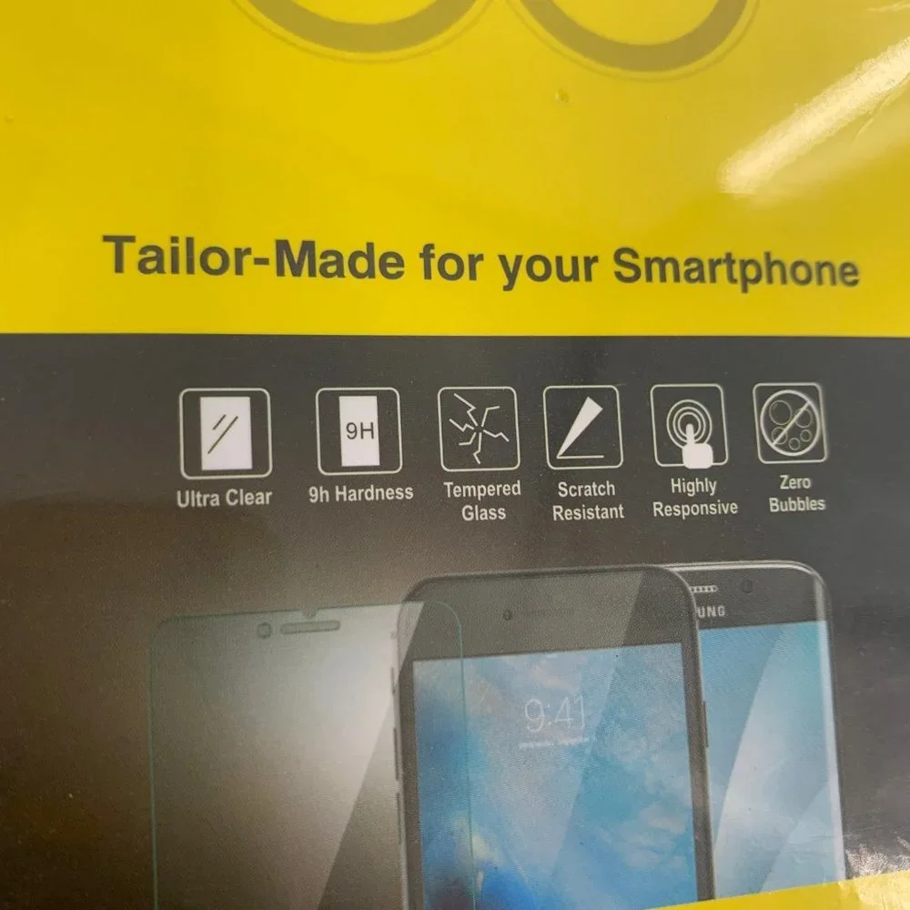 New! JETech Tempered Glass Screen Protector‎ Tailor Made for Smartphone